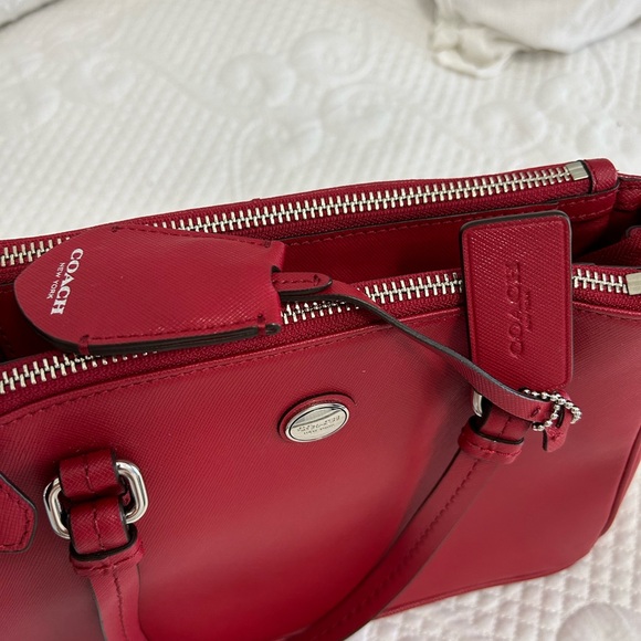 Coach Mini Leather Satchel NWOT - Picture 3 of 8